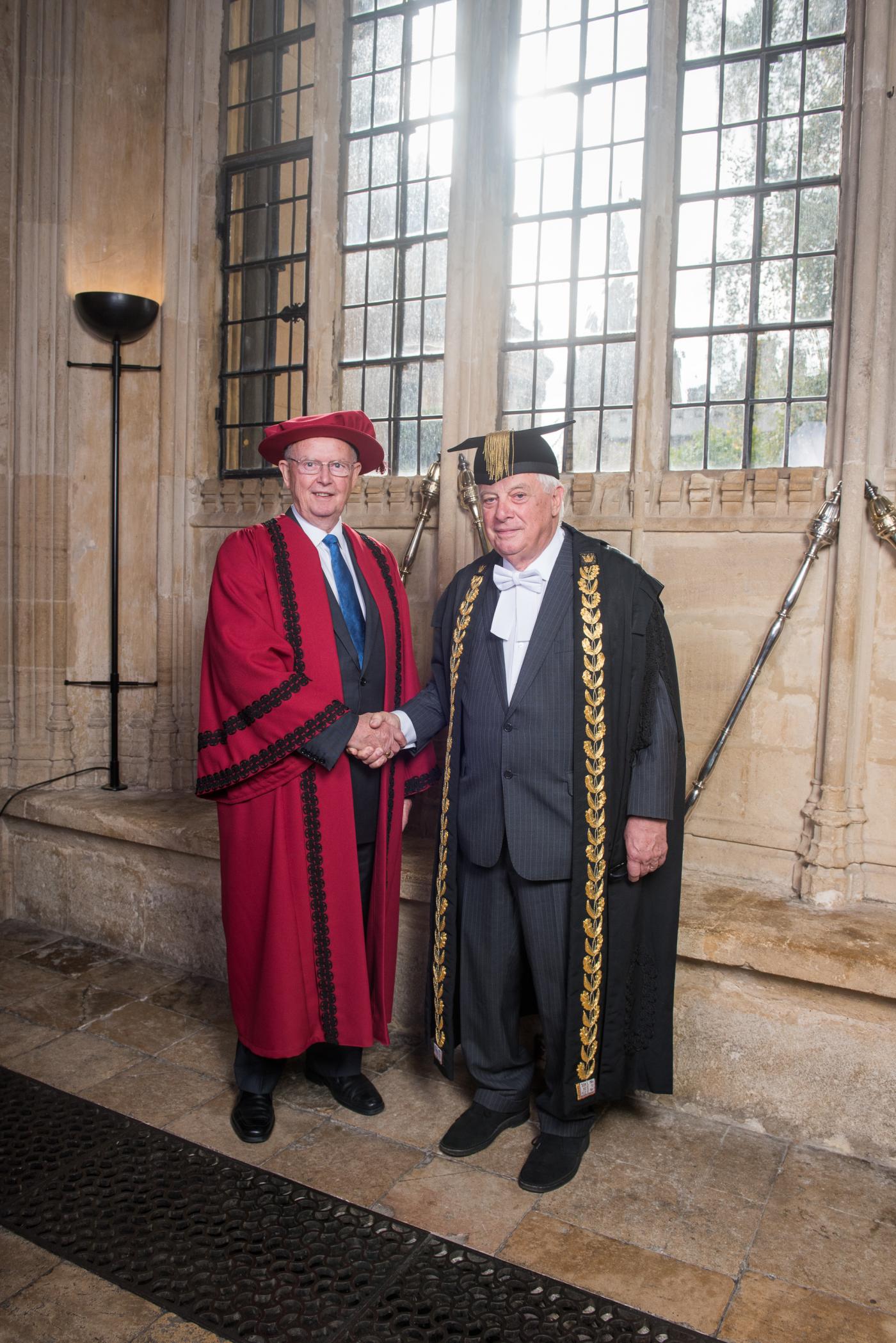 Press Release The Rotary Foundation inducted into Oxford chancellor