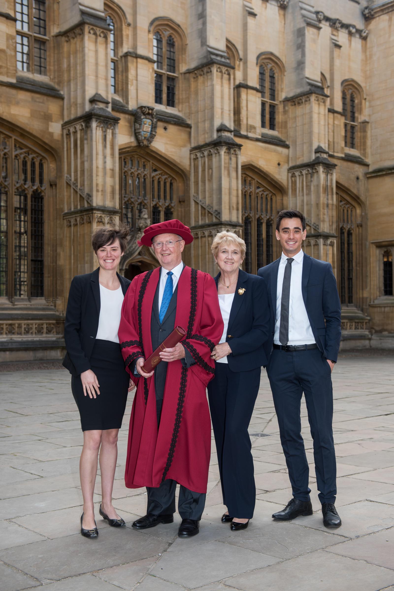 Press Release The Rotary Foundation inducted into Oxford chancellor