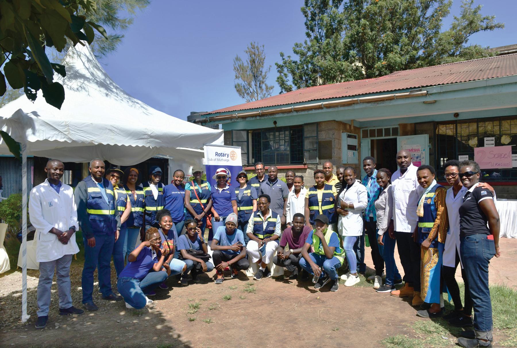 Kenyan Rotary Clubs Sow Seeds and Reflect on the Fruits of Their Labor