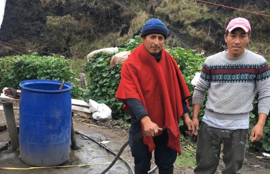Small Rotary club in Ecuador’s Andes delivers big on water project